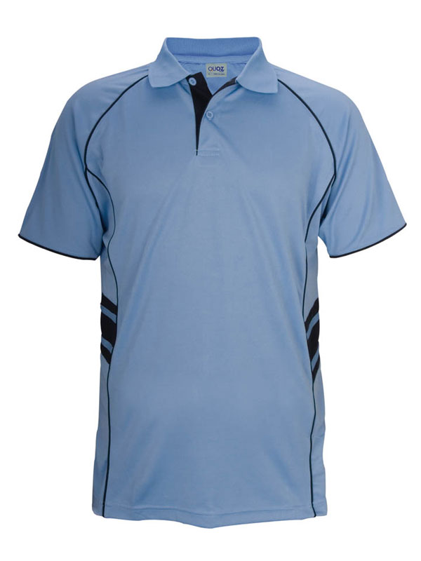 sky  navy, Defender Polo Shirt,Cool Dry, Light weight, Breathable,